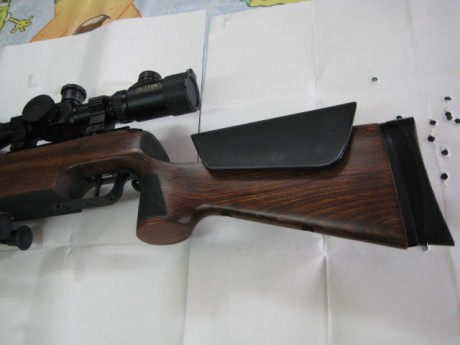 Hola se vende carabina anschutz, para clase F, con visor Sutter de 10X40X60 E-SF, bipode harris y maleta 01