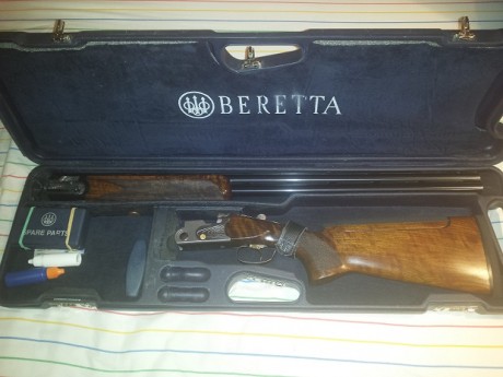 Hola vendo escopeta beretta 682 gold e con culata original de beretta para zurdo sin modificar cañon de 02