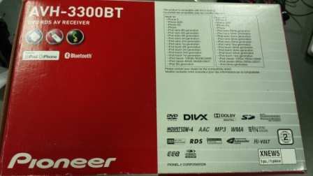 Me piden un compañero que le ponga a la venta un equipo multimedia auto Piooner AVH-3300BT. 
Lo compró 00