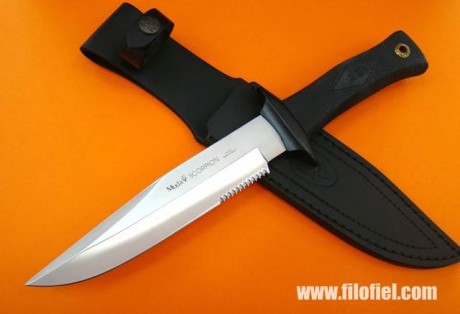 Hola tengo un cuchillo tipo bowie con un poquito de sierra de unos 5cm (como la de muela de esa tipo para 80