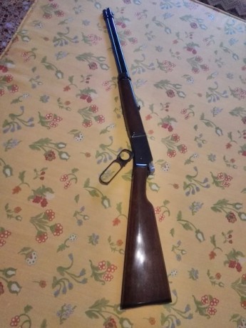 Hola,
Mi padre tiene este rifle y quería preguntados si podría  tenerla yo con la licencia F o tendría 01