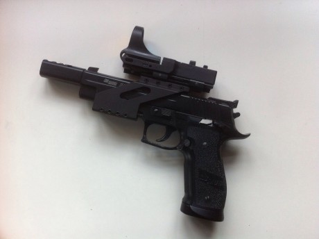 Pues eso pongo a la venta esta pistola Open de CO2 ideal para la práctica de IPSC totalmente nueva, solo 02