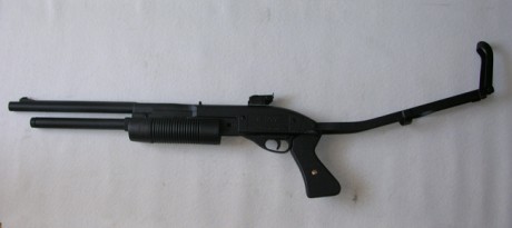 Hace algún tiempo, años ya, llego a mí poder la pieza de la foto, una Gamo G-1200; más bien lo que quedaba 11