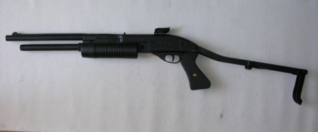 Hace algún tiempo, años ya, llego a mí poder la pieza de la foto, una Gamo G-1200; más bien lo que quedaba 10