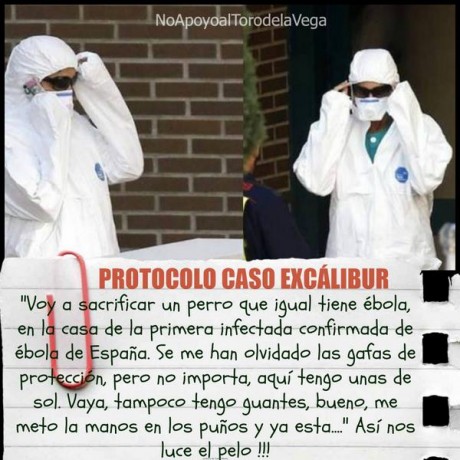 Acabo de leer en los medios de desinformacion que una enfermera esta contagiada de Ebola y una sra. de 100