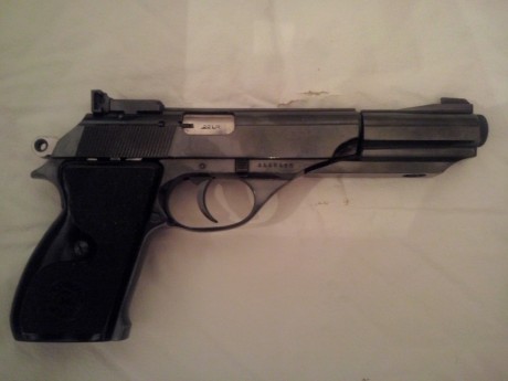 Se vende pistola Astra Constable Sport  22 lr, con dos cargadores. Funciona perfectamente, único defecto 02