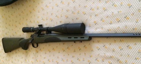 Hola compañeros!! Os quiero presentar mi nuevo rifle Remigton 700 vtr se hace llamar.Solo es para unos 00