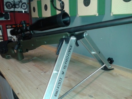 Buenas, pues pongo en venta un magnífico rifle en calibre 308w, preparado a capricho y con muy poco uso, 00