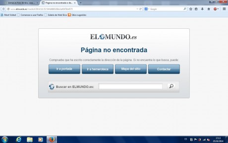 Si se confirma la noticia...... No se que decir.

 http://www.elmundo.es/madrid/2014/10/25/544b9880268e3e40478b4575 10