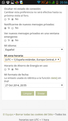 Desde el último mantenimiento del foro hay algunos problemas, me da la hora vieja, es decir, una hora 110