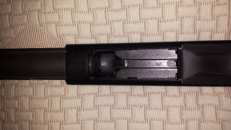 Escopeta de corredera 12/76 recamara magnum, con acabado parkerizado anticorrosion, cargador de 8+1,sin 40