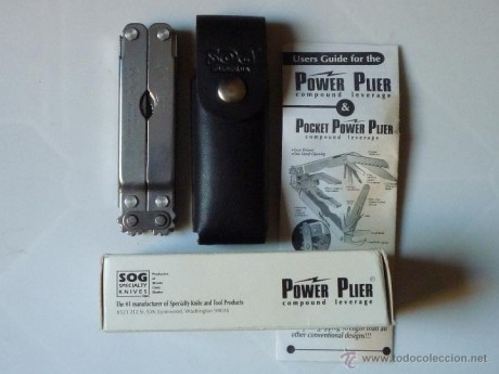 Hola a todos, vendo este alicate SOG power plier, es como el Leatherman tool, pero el alicate tiene un 00