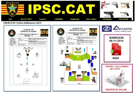 Hola a todos,

El día  08/11/2014  celebraremos el  TROFEO INVIERNO /"HALLOWEEN" IPSC Open  20