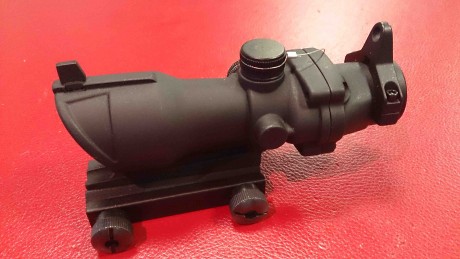 Hola a todos,

Vendo este visor de 4 aumentos réplica ACOG y marca PHANTOM.  Está en estado como nuevo 02