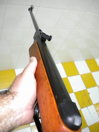 Hola a todos: me he decidido a restaurar mi vieja Gamo Expo de 35 años.  :apla: 
Por mas que lijo el metal 122