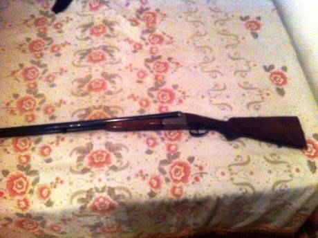 Un amigo pone en venta dos escopetas paralelas, una antigua (con martillos) y otra moderna (en perfecto 02