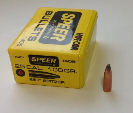 Pongo al venta las siguientes puntas del calibre 257:

163 puntas de la marca " Speer" , boat 02