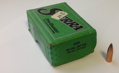 Pongo al venta las siguientes puntas del calibre 257:

163 puntas de la marca " Speer" , boat 00