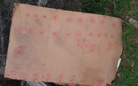 Os dejo estas dianas.
Las carabinas son dos hw y una fusion 5,5

Sin aire, tirando sentado y con una toalla.
Visores 02
