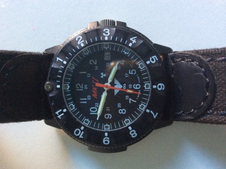 Vendo reloj militar khs navigator mkII con lumen de tritio en perfecto estado (cristal impoluto). Se entrega 01