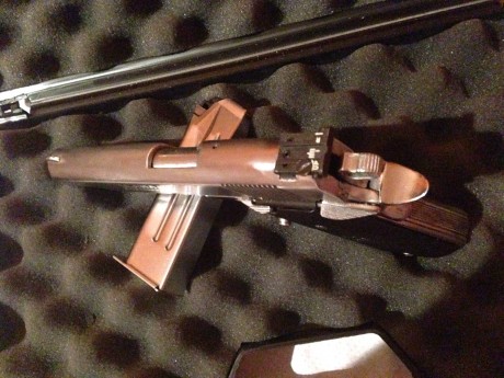 Vendo o cambio llama maxII del 9 mm con dos cargadores  por revolver s&w o colt del 357  o pistola 01
