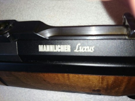 Hola, nuevamente, se pone en venta rifle Mannlicher Luxus, cal. 9,3x62, absolutamente nuevo e impoluto(ha 20
