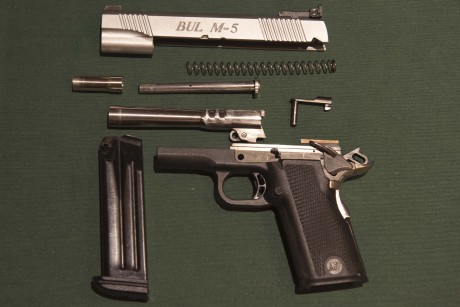 VENDO BUL M-5, 9 mm. El arma esta casi nueva. La compre para tirar en la modalidad de precisión y al final 00