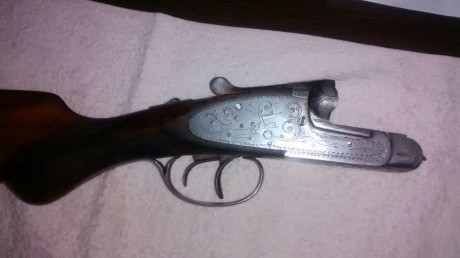 Hola compañeros!, mi padre me a regalado una escopeta paralela q tenia de un tio suyo q se la dio. Es 20