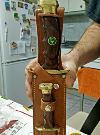 Cambiaria BOWIE de 22 cm por equipo para recorrido de tiro, en concreto funda para 1911 y porta-cargadores 01