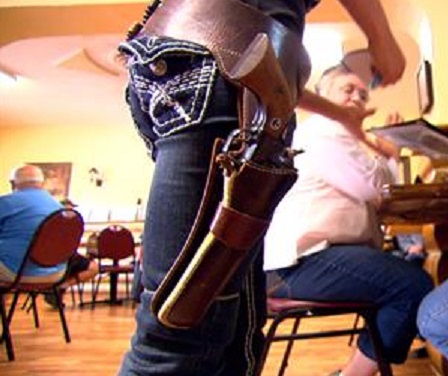 No es de coña, en el pueblos Rifle (el nombre es cojonudo) en el estado de Colorado, hay un restaurante 30