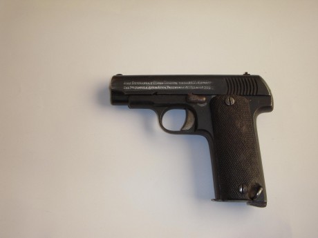 Vendo Pistola Esperanza y Unceta del año 1915 calibre 7,65 soldadura en recamara certificado nominal imprescindible 00