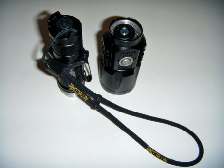 Linterna Nitecore P25 en perfecto estado, sin uso. Se entrega con todos los accesorios (caja, instrucciones, 00