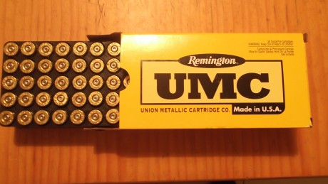 Vendo 400 vainas Remington UMC calibre .45 Auto con un solo tiro por 60 euros colocadas en sus cajas originales, 00