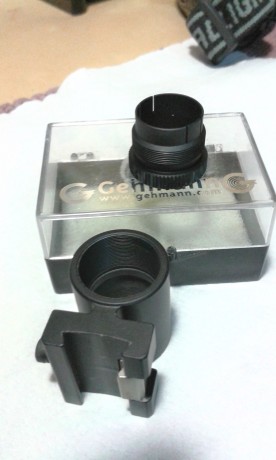 Vendo túnel Gehmann con adaptador de anillas M18. 

Túnel roscado por los dos lados.

Como nuevo.

Precio 01
