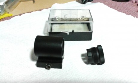 Vendo túnel Gehmann con adaptador de anillas M18. 

Túnel roscado por los dos lados.

Como nuevo.

Precio 00