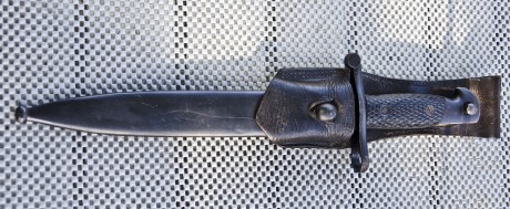 Vendo Bayoneta Afalcatada del Mosquetón MAUSER "Coruña" modelo 1943 del calibre 7,92 x 57 mm. 02