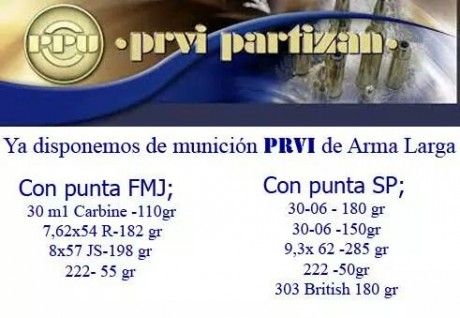 Pues a quien pueda interesar en armeria TOP GUN  tienen esta munición.  Saludos 00