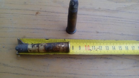 Hola, hace algún tiempo, me llegaron varios cartuchos, encontrados bajo las tejas de un pajar, y revisando 02