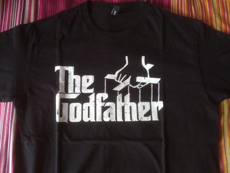 Camiseta de El Padrino - Talla S

Precio: 5€

Esta en Madrid, nueva 00