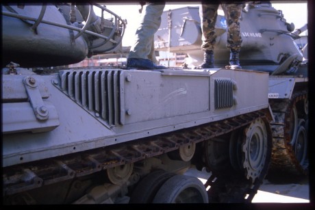 y no me refiero al fenomeno atmosferico....

aqui teneis unas fotillos del AMX 30 modificado en España 00