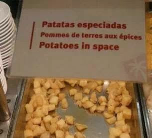 Que cada uno ponga las burradas que haya visto, tanto de traducciones literales como mezclas inconexas.

Comienzo 10