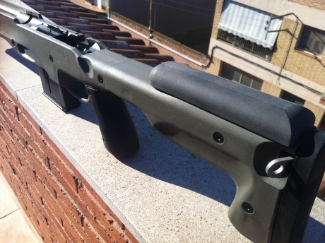 Vendo chasis táctico para remington 700 accion corta diestro y clones( como keblys atlas, surgeon...)
Es 11