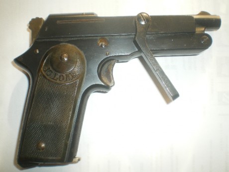 Vendo Pistola JOLOAR de calibre 7,65mm inutilizada en bope fresado de recamara 650e + potes si es fuera 01