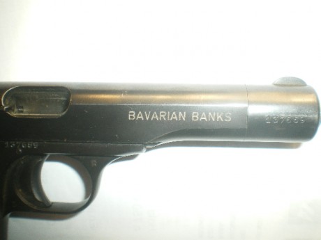 Vendo Pistola FN, BARIAN calibre 7,65 inutilizada por fresado en Recamara certificado bope 400e + portes 00