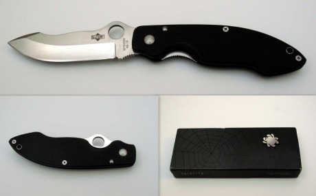 Vendo navaja Spyderco modelo IMPALA con hoja de acero VG-10. Cuenta con un seguro Walker y clip para colgar.
Navaja 00