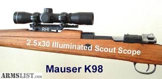 Buenas a todos!

Desde hace unos meses dispongo de un Mauser k98 (un Preduzece) que uso para caza mayor. 61
