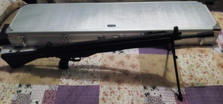 Se vende Cetme C de por Mike Custom Guns con algunos accesorios, incluye:
- Culata de G3 negra adaptada 10