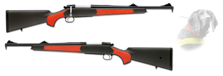 Buenas, pues mirando rifles por la red, he visto el voere 2185 con caja larga (full stock) y trae...46cm.
Estéticamente 120