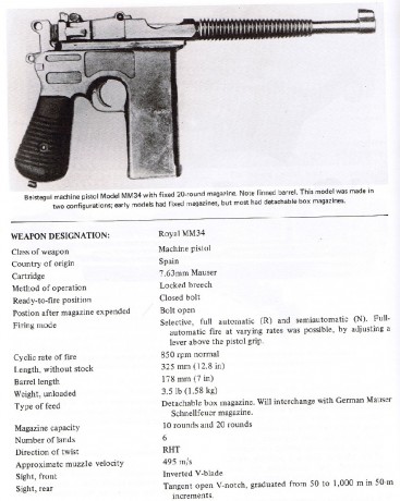 Hace unos días encontré por casualidad en una web extranjera un arma a la venta que hacía muchos años 101