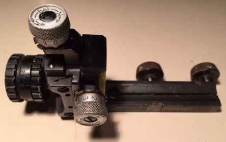 Vendo o cambio por algo que pueda interesarme, dos diopter Anschutz, un túnel también Anschutz.
Los diopter 11